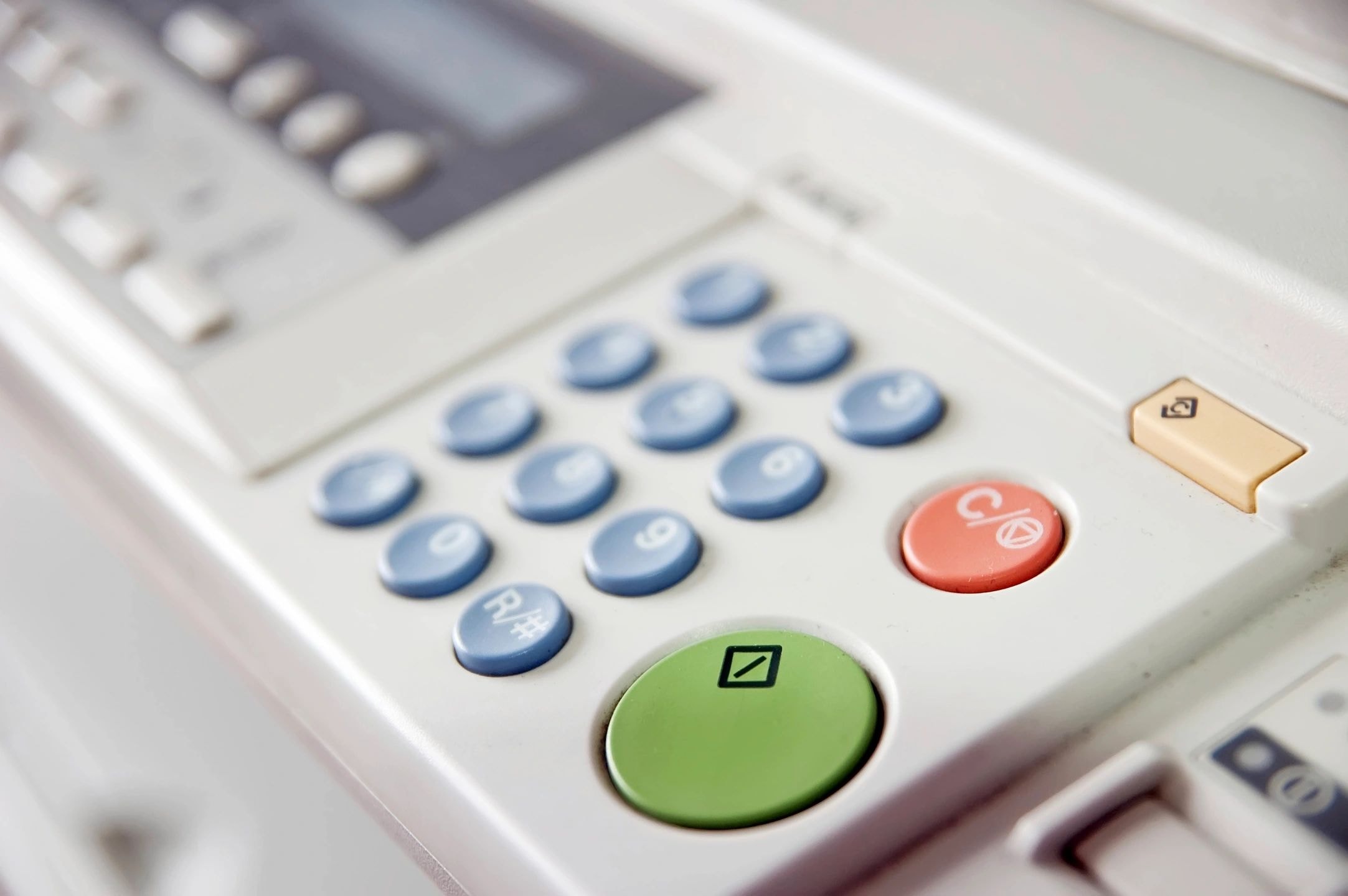 Office device keypad
